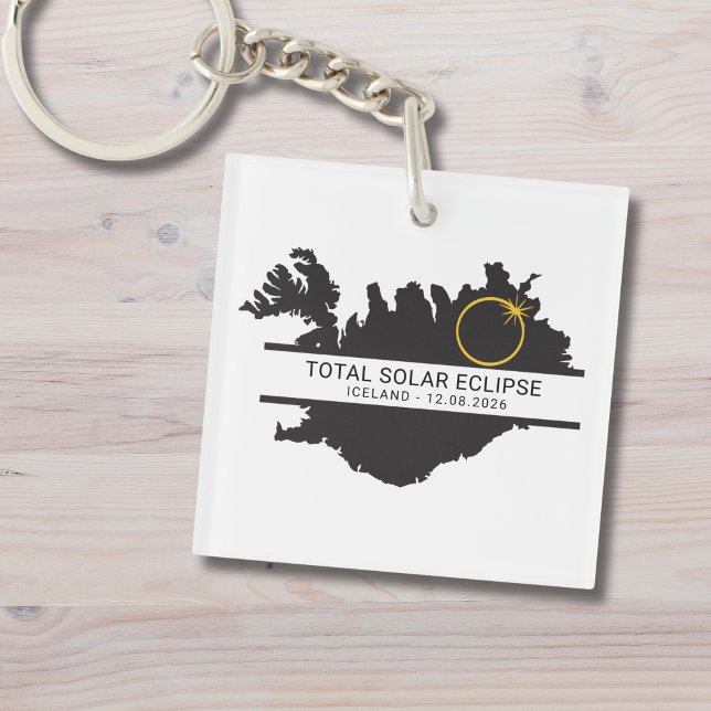 Total Solar Eclipse August 12 2026 – Iceland (Edit text via template if you wish to make changes.  Matching items available )