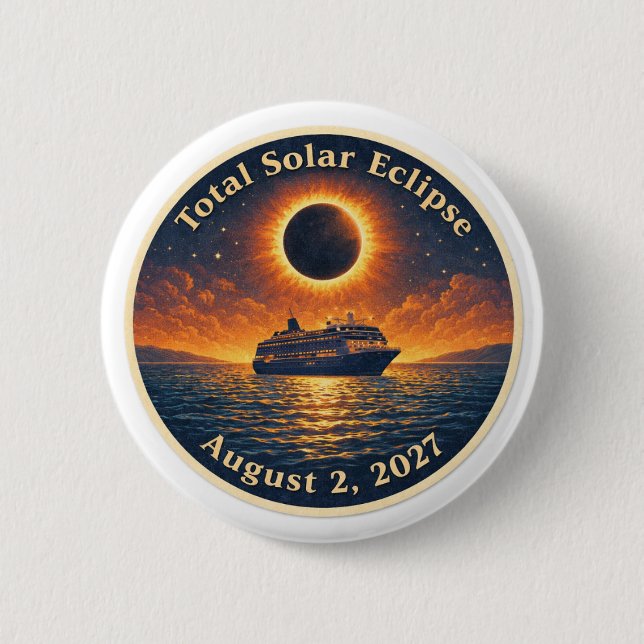 Total Solar Eclipse August 2 2027 cruise ship  Knapp (Framsida)