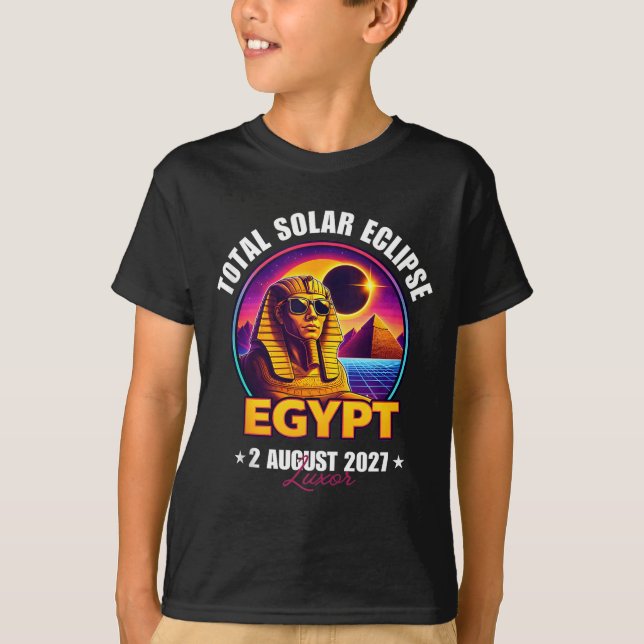 Total Solar Eclipse August 2 T Shirt (Framsida)