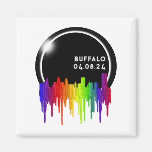 Total Solar Eclipse Buffalo 8 april 2024 Long S Magnet