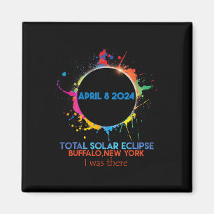 Total Solar Eclipse Buffalo New York 2024: Magnet