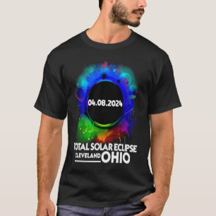 Total Solar Eclipse Cleveland OHIO April 8 2024 to T Shirt