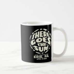 Total Solar Eclipse Erie Pa 8 april 2024 Där går Kaffemugg