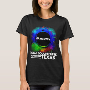 Total Solar Eclipse Houston Texas 8 2024 Tot T Shirt