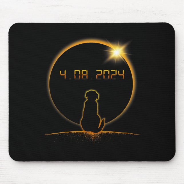 Total Solar Eclipse Hund Musmatta (Framsidan)