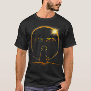 Total Solar Eclipse Hund T Shirt
