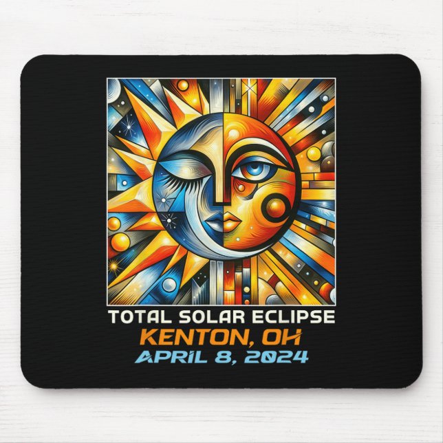 Total Solar Eclipse Kenton Ohio Musmatta (Framsidan)