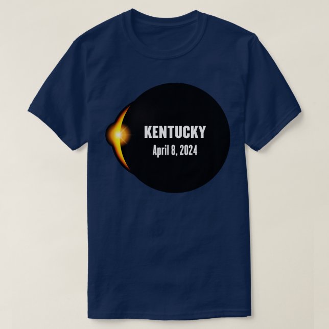 Total Solar Eclipse Kentucky 2024 TShirt T Shirt (Design framsida)