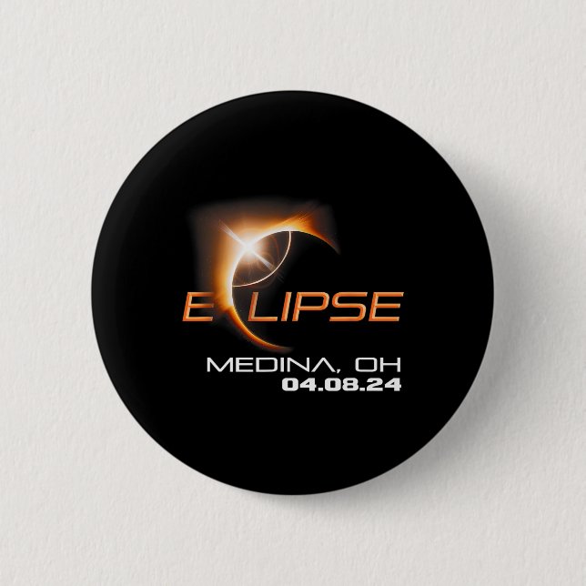 Total Solar Eclipse Medina Ohio Knapp (Framsida)
