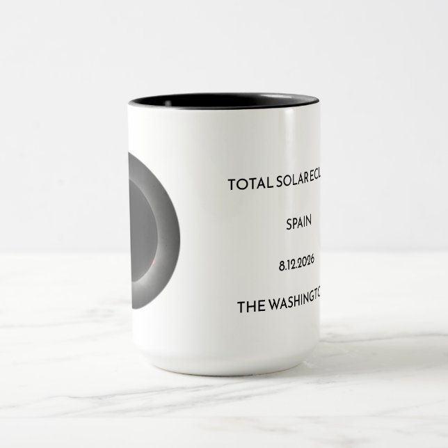 Total Solar Eclipse Name Date Place Mug Mugg (Center)