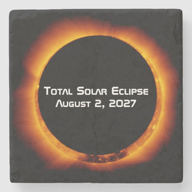 Total Solar Eclipse of the Century 2027 Stenunderlägg (Framsidan)