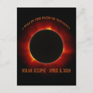 Total Solar Eclipse-Personlig Vykort