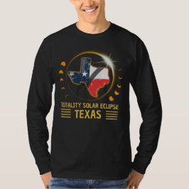 Total Solar Eclipse Texas American 2024 T Shirt
