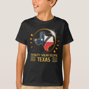 Total Solar Eclipse Texas American 2024 T Shirt