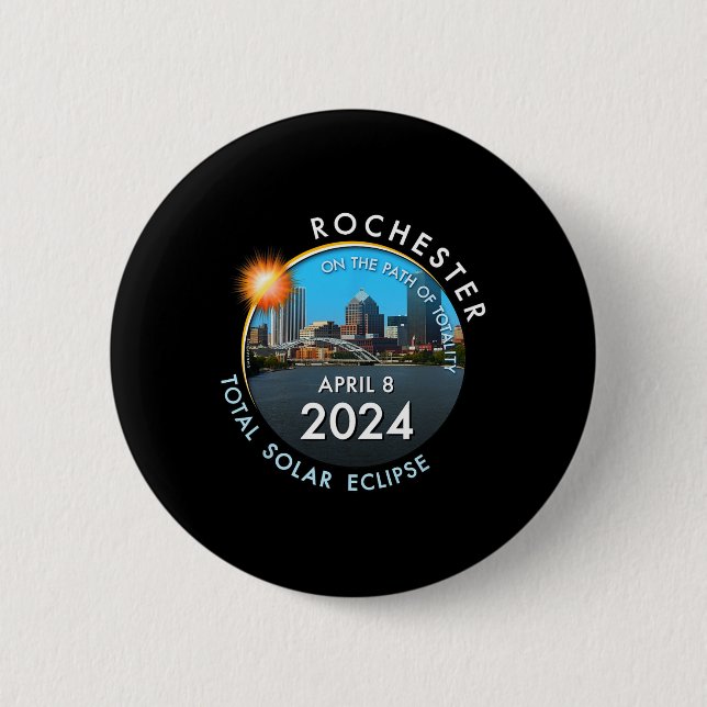 Total Solar Eclipse Totality Rochester New York 26 Knapp (Framsida)
