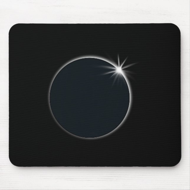 Total Solar Eclipse US American Flagga Totality 04 Musmatta (Framsidan)