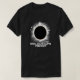Total Solar Eclipse Vermont 2024 American Totality T Shirt (Design framsida)