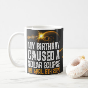 total solcellsklippning, lustig födelsedag 4-8-202 kaffemugg
