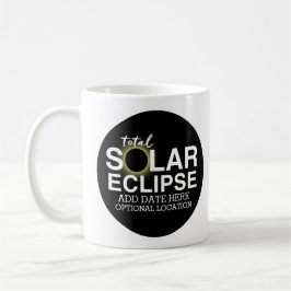 Total solcellsklipse - 2024 eller anpassningsbar kaffemugg