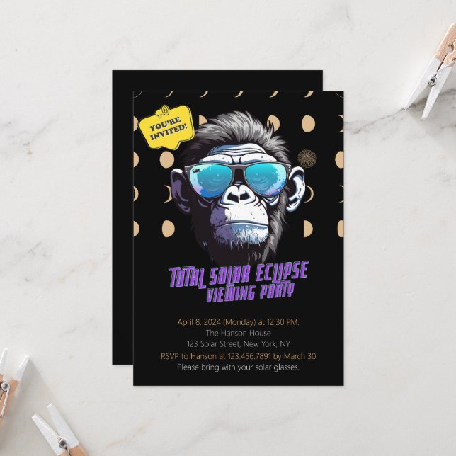 Total solcellsvisning i Party Inbjudan 2024 (Fram/Back In Situ)