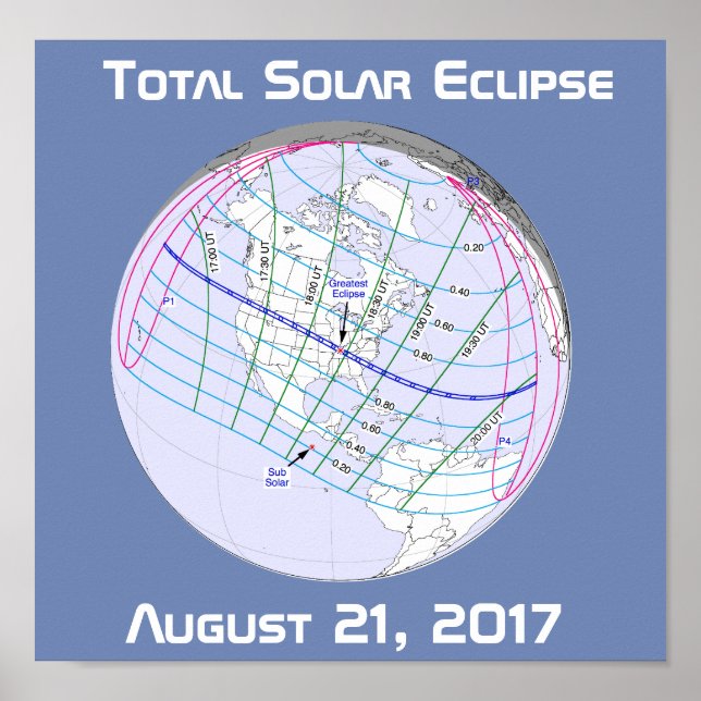 Total solenergi 2017, global Väg Poster (Framsidan)