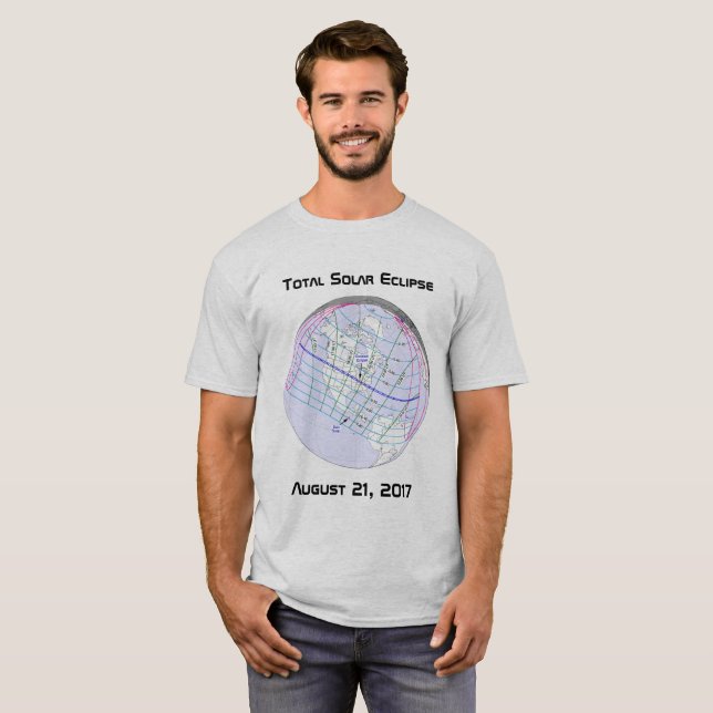 Total solenergi 2017, global Väg T Shirt (Hel framsida)