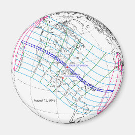 Total solenergi 2045 Global Väg Magnet