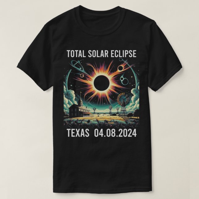 Total solenergiförbrukning den 8 april 2024 t shirt (Design framsida)