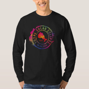 Total solförmörkelse 2024 Kanada Ontario Kingston T Shirt
