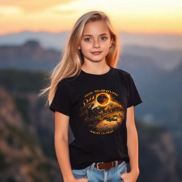 Total solförmörkelse 2026-Bana för totalitet T Shirt