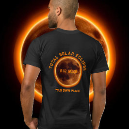 Total solförmörkelse 2026 t shirt