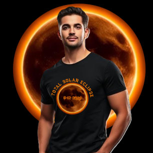 Total solförmörkelse 2026 t shirt