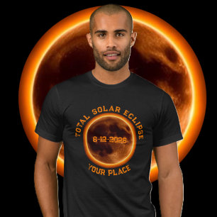 Total solförmörkelse 2026 t shirt