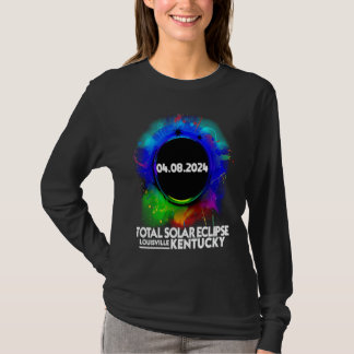 Total solförmörkelse Louisville Kentucky April 202 T Shirt