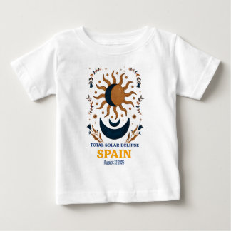 Total solförmörkelse Spanien Augusti 2026 T Shirt