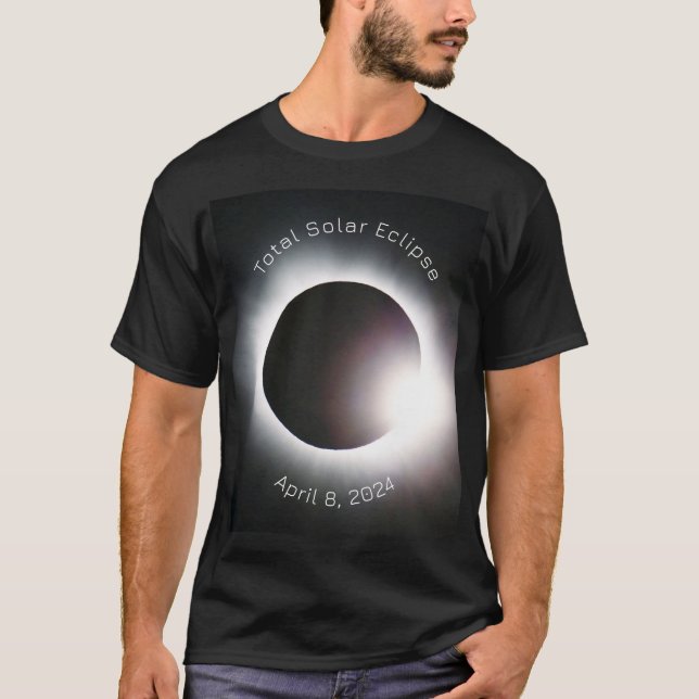 Total solnedgång 2024 t shirt (Framsida)