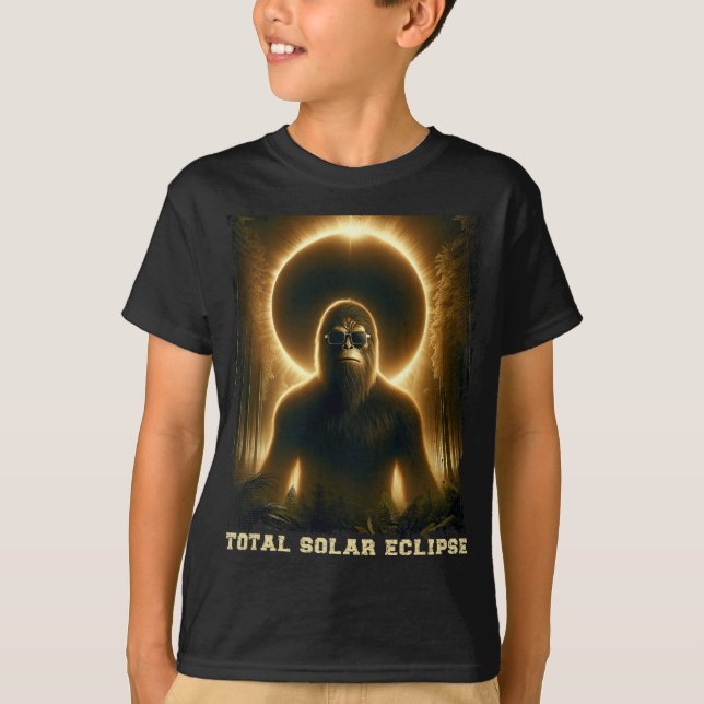 Totality April 8 2024 Total Solar Eclipse T Shirt (Framsida)