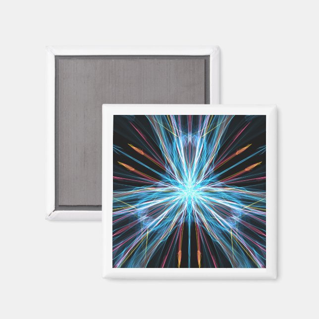 "Totality" Digital Art Magnet av Joe Mastrofilippo (Front/Back)