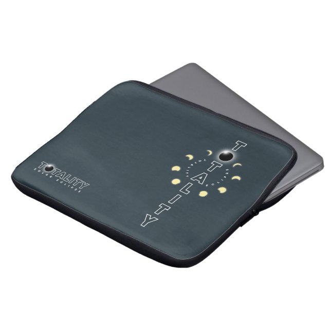 Totality Eclipse | 13 tum Laptop Fodral (Framsida topp)
