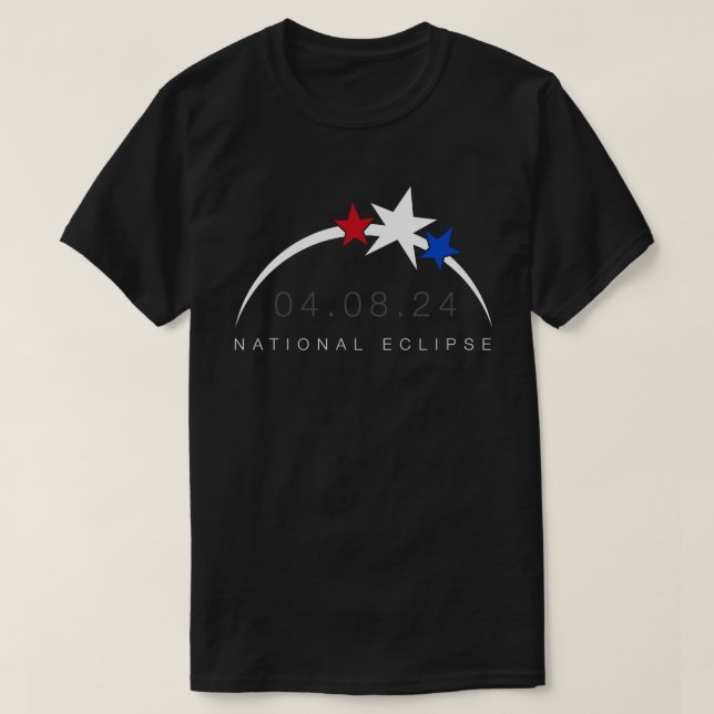 Totality T-Shirt 2024 totalt (Design framsida)
