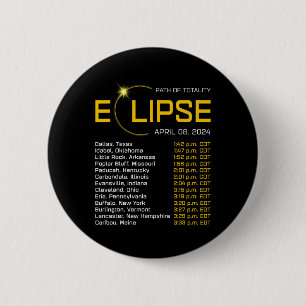 Totality Väg 2024 Eclipse Karta Total Eclipse Astr Knapp
