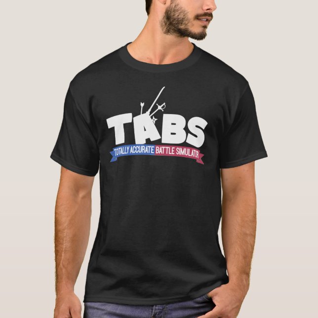 Totally Accurate Battle Simulator Logo  T-Shirt (Framsida)