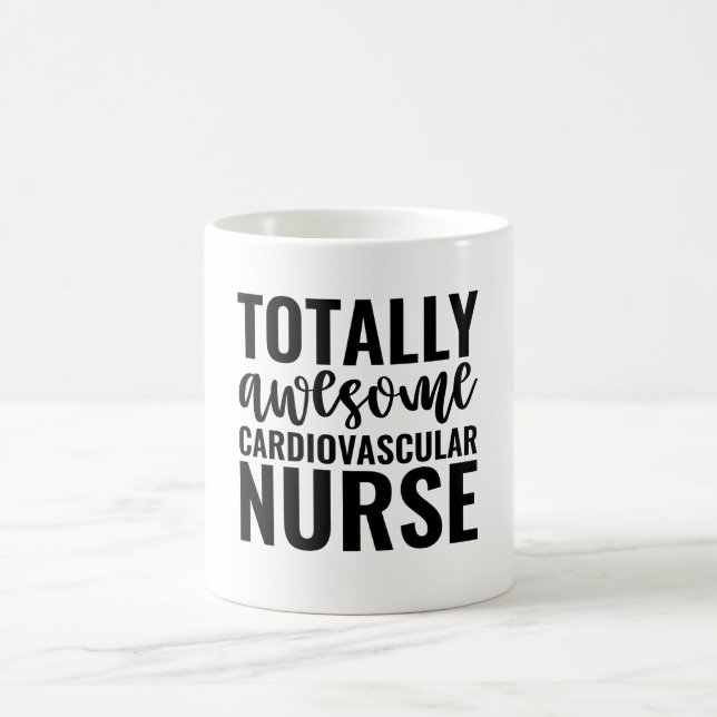 Totally Awesome Cardiovascular Nurse Kaffemugg (Center)