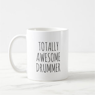 Totally Fantastisk Drummer Funny Kaffemugg