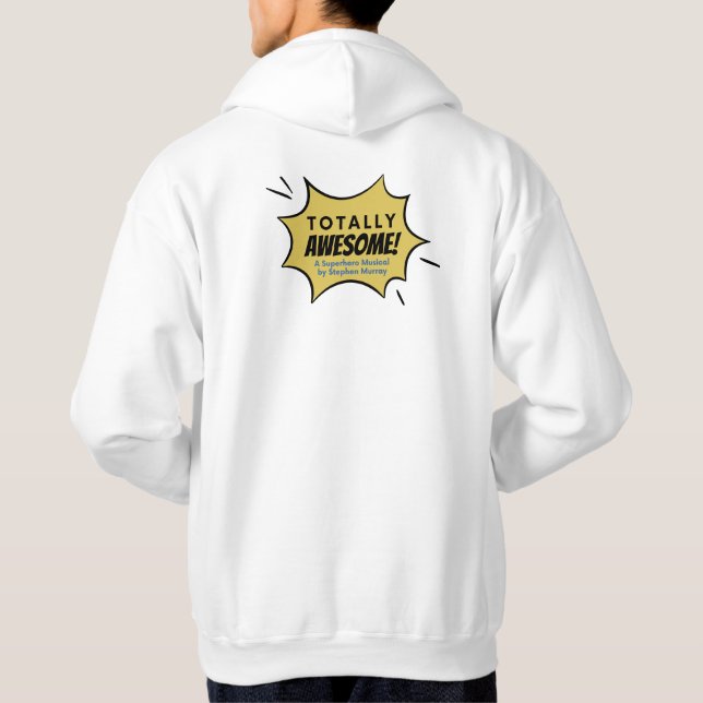 Totally Fantastisk Logotyp Hoodie (Baksida)