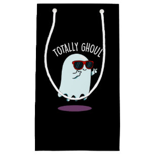 Totally Ghoul Funny Ghost Pun Mörk BG