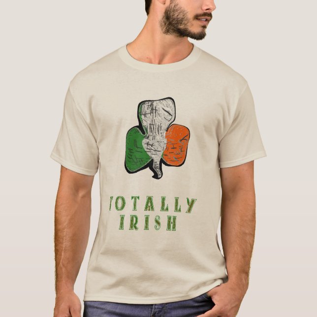 TOTALLY IRISH T SHIRT (Framsida)