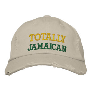 Totally Jamaica Chino Cap Broderad Keps