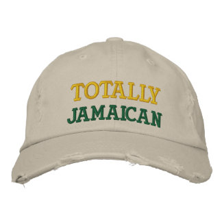 Totally Jamaica Chino Cap Broderad Keps