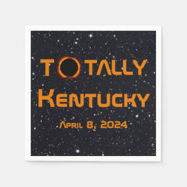 Totally Kentucky 2024 Solar Eclipse Pappersservett